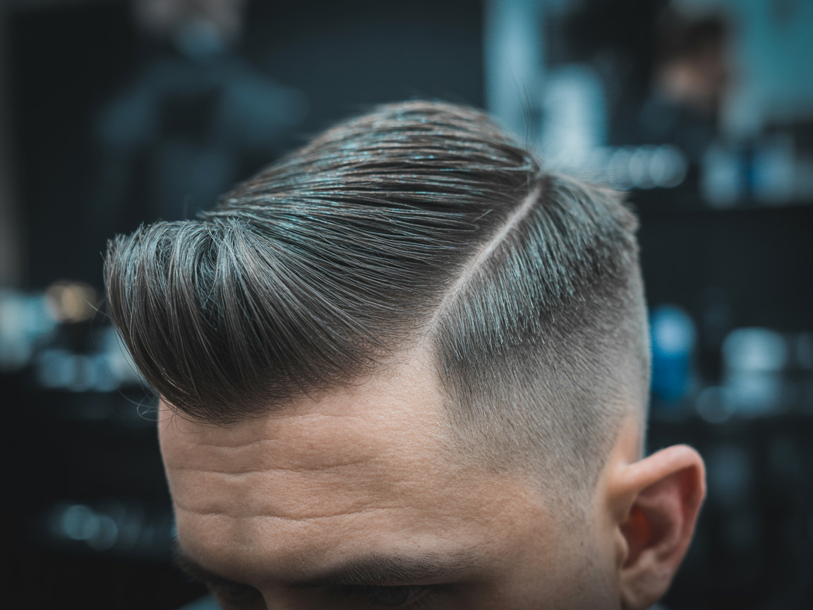 Corte masculino degradê moderno